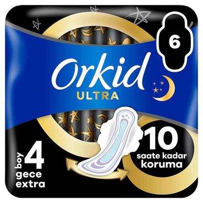 Orkid Ultra Extra Night Pads for Leak Protection 5-Pack