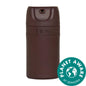 The Essential: Refillable Travel Container - Leakproof & Reusable, Sundown Plum Brown - TSA Approved Travel Size Bottles for Liquids & Creams