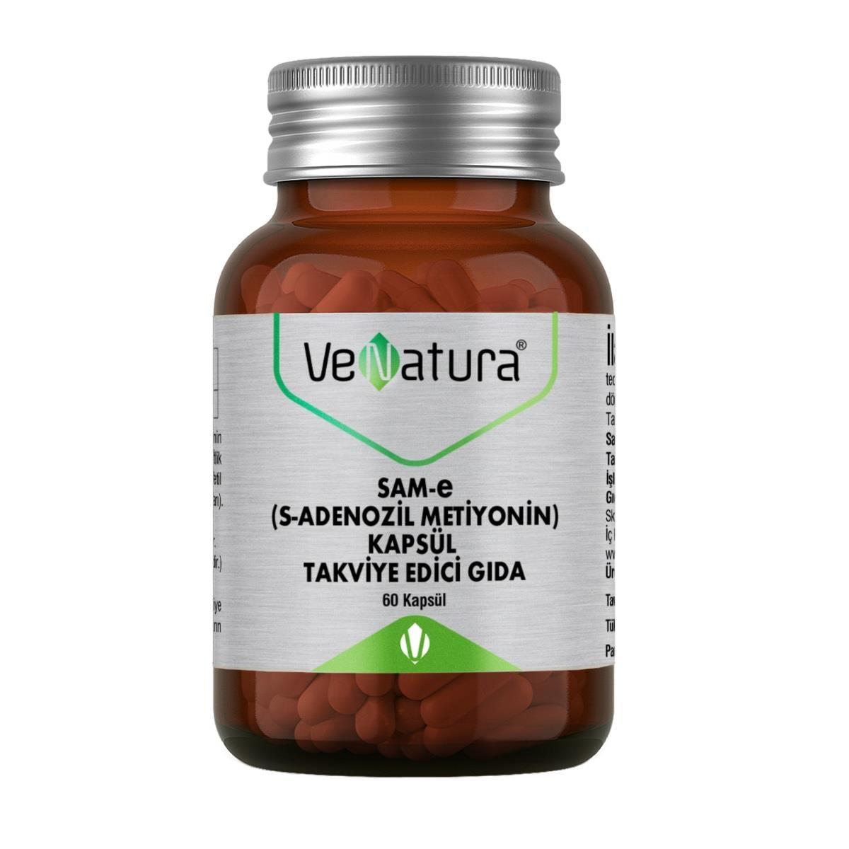 VeNatura SAM-e S-Adenosyl Methionine Supplement 60 Capsules