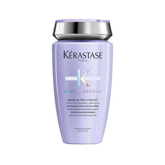 Kerastase Blond Absolu Bain Ultra-Violet Shampoo - Neutralizes Orange Tones, 8.45 fl oz