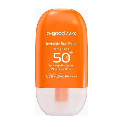 B-Good Care Organic Vegan Sunscreen Lotion SPF 50+ Face Protection - Natural, Blue Light Defense, Non-Greasy - 1.69 fl oz