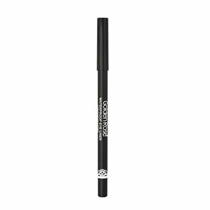 Golden Rose Waterproof Longwear Eyeliner - Intense Black, Smudge-Proof, and Easy to Apply for All-Day Definition
