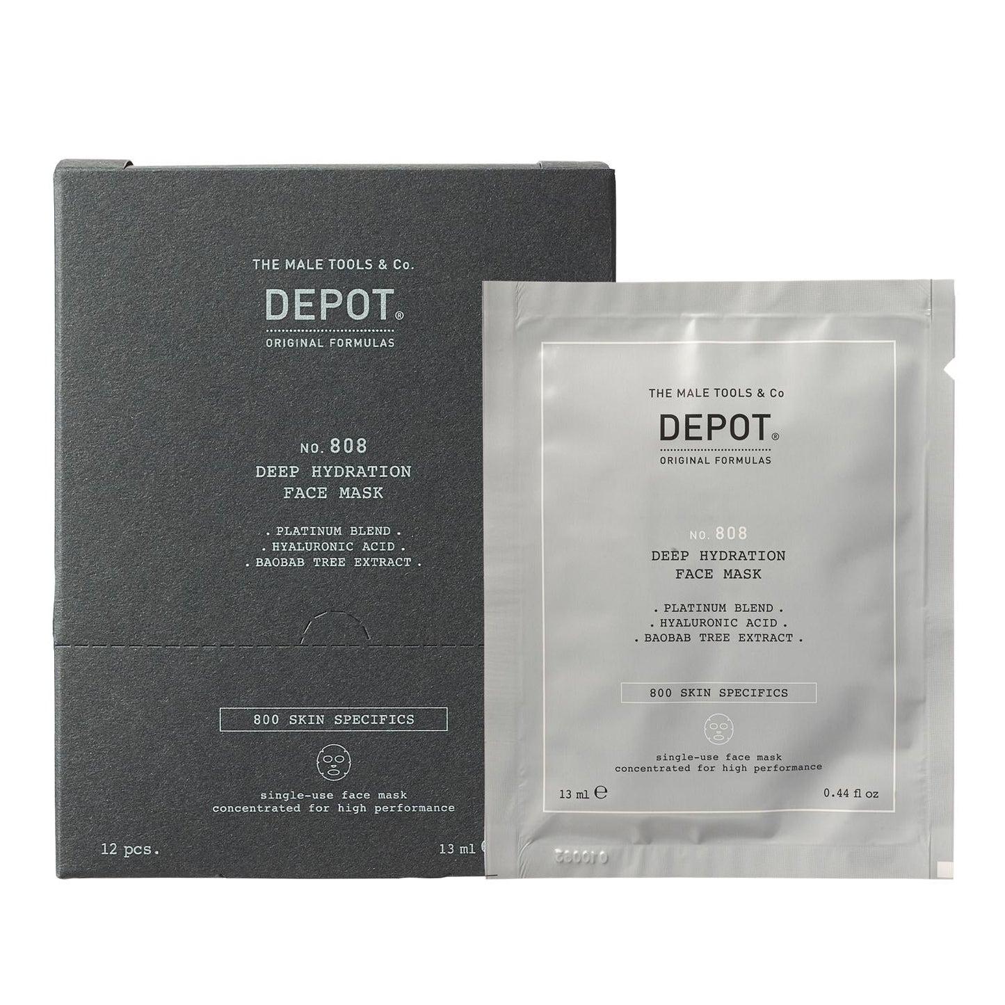 Depot No. 808 Deep Hydration Face Mask 12x13 ml