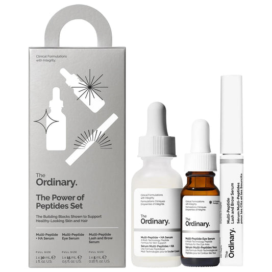 The Ordinary Power of Peptides Set - Anti-Aging Skincare for Fine Lines, Wrinkles, and Firmness - Vegan, Gluten-Free, Cruelty-Free