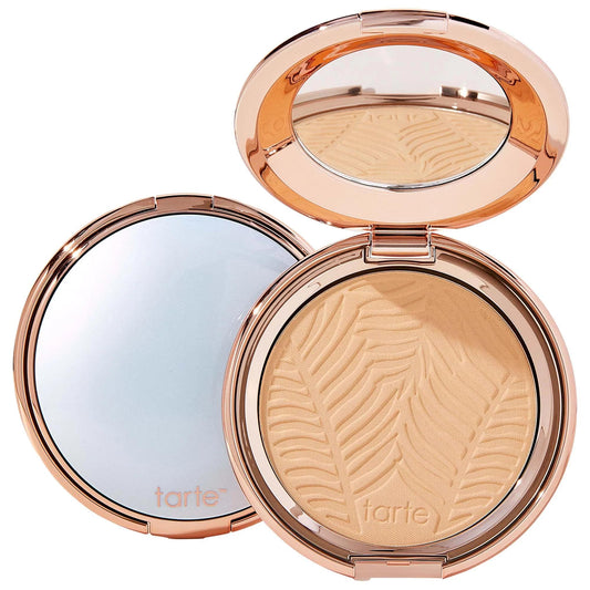 Amazonian Clay Blurring Powder Foundation - Matte Finish, Vegan & Cruelty-Free Makeup for Flawless Coverage