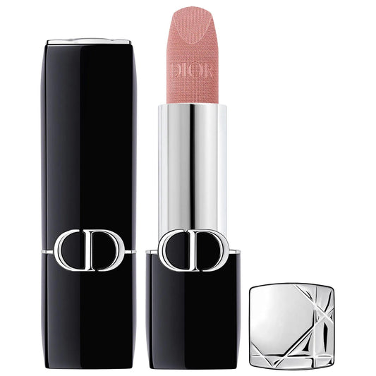 Dior Rouge Refillable Lipstick - Long-Lasting Hydrating Lip Color with Floral Care