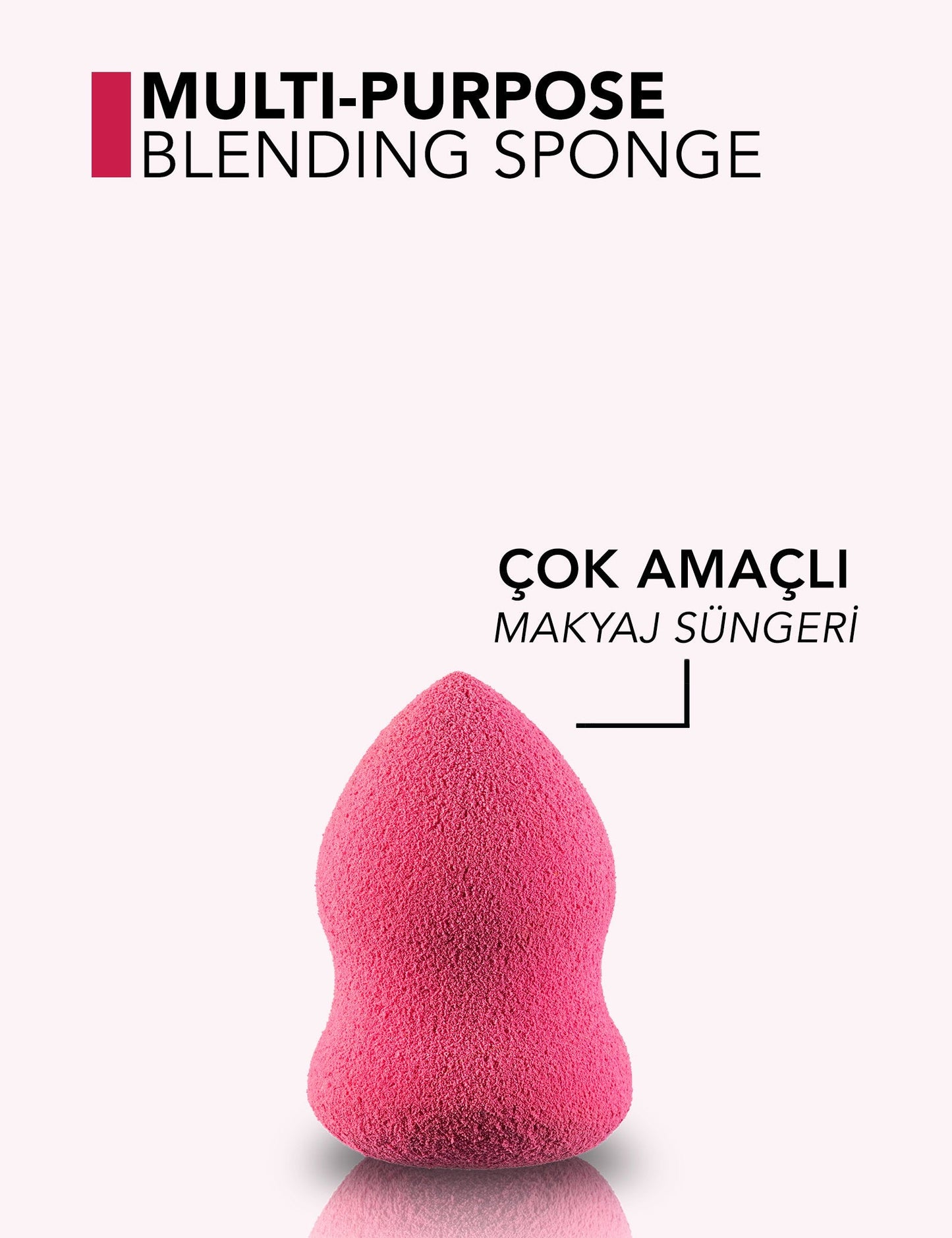 Flormar Fiber Textured Multi-Purpose Makeup Sponge