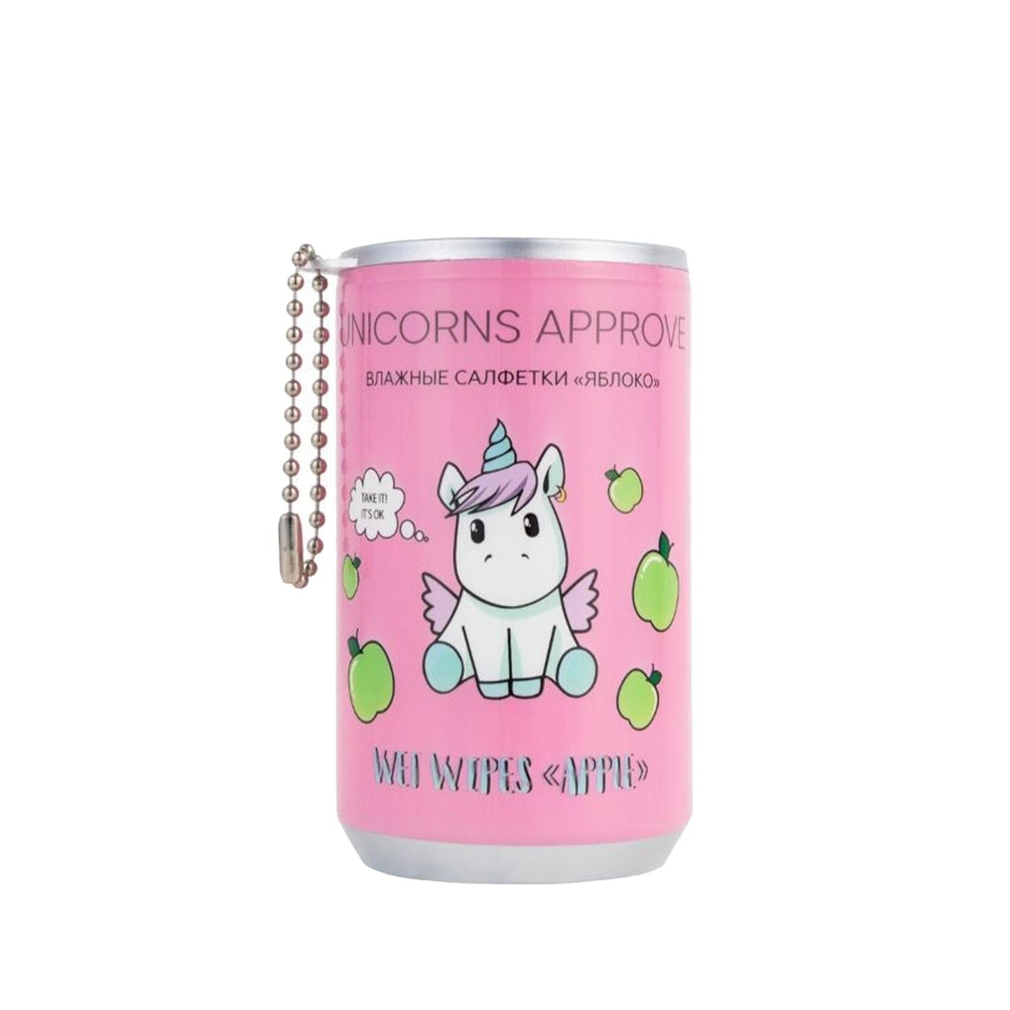 Soda Unicorn Coconut Wet Wipes - 30 Count, Gentle Coconut Scented Baby Wipes for Sensitive Skin, Natural Personal Hygiene Wipes