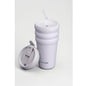 Stevig Bubble Stainless Steel Thermos in Lilac Hint 600 ml