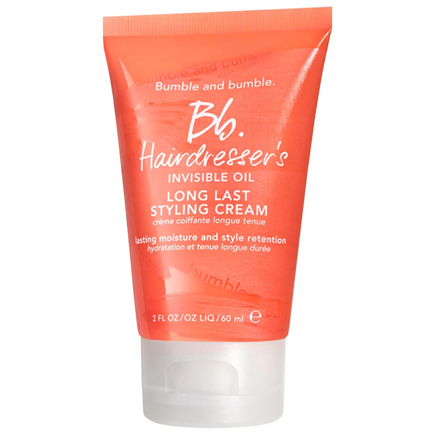 Hairdresser's Invisible Oil Hydrating Hair Styling Cream for Straight & Wavy Hair - Long Lasting Style, Frizz Reduction