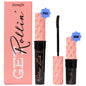 Benefit Cosmetics Get Rollin Roller Lash Mascara Booster Set: Super Curl & Lift, Long-Lasting, Vegan, Cruelty-Free Mascara - Full & Travel Size