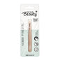 For Your Beauty Precision Slanted Tip Tweezers for Hair Removal and False Eyelash Application - Stainless Steel, High Precision Grooming Tool