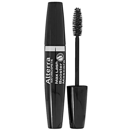 Alterra Vegan Mascara - Lash Booster No:02 Brown, Ophthalmologically Tested & Contact Lens Friendly