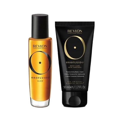 Revlon Orofluido Argan Elixir & Body Cream Set 2x50ml