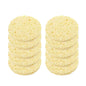 Claris Natural Facial Cleansing Sponges - Gentle, Eco-Friendly, 10-Pack C-61302