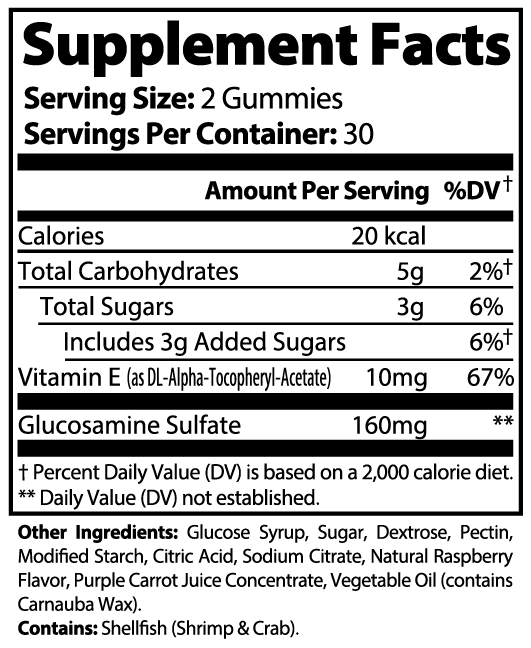 Iris Cosmetics Joint Support Gummies (Adult)