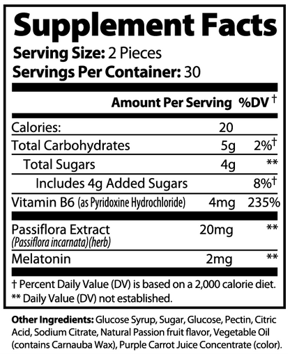 Iris Cosmetics Sleep Well Gummies (Adult)