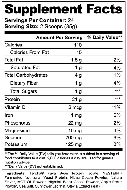 Iris Cosmetics Plant Protein (Chocolate)