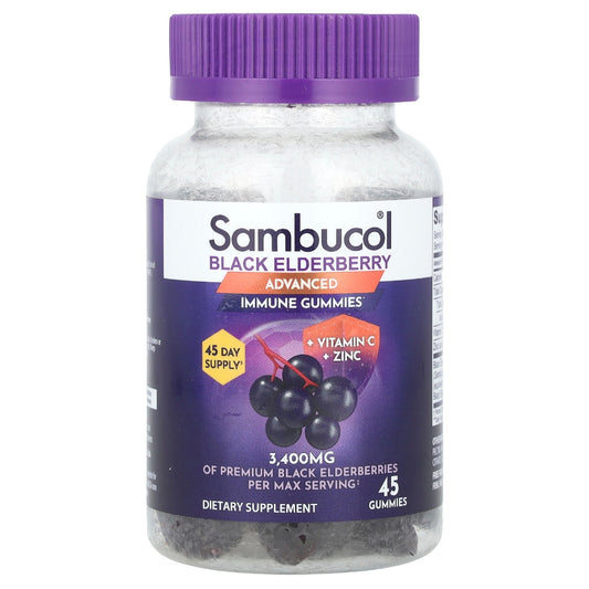 Sambucol® Black Elderberry Immune Gummies – Advanced Formula