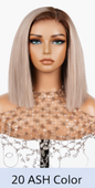 Cinnamon Brazilian Hair 24' Glueless Body Wave Human Hair Pre-cut Lace Front Wigs