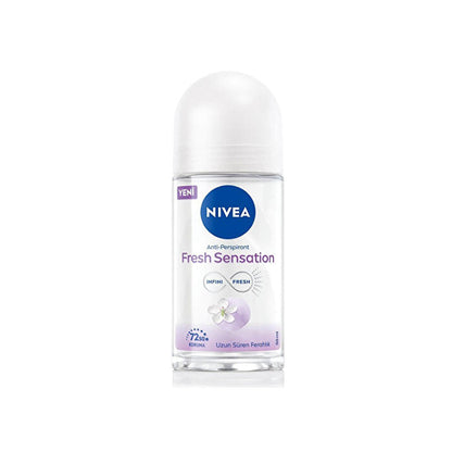 Nivea Fresh Sensation Women's Roll On Deodorant 1.69oz - Long Lasting