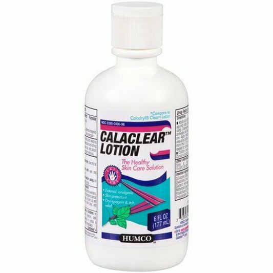 Humco® Calaclear® Lotion – Clear Anti-Itch Formula – 6 Fl Oz