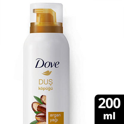 Dove Foam Shower Gel Argan Oil 200 ml x Derby Lady Blade