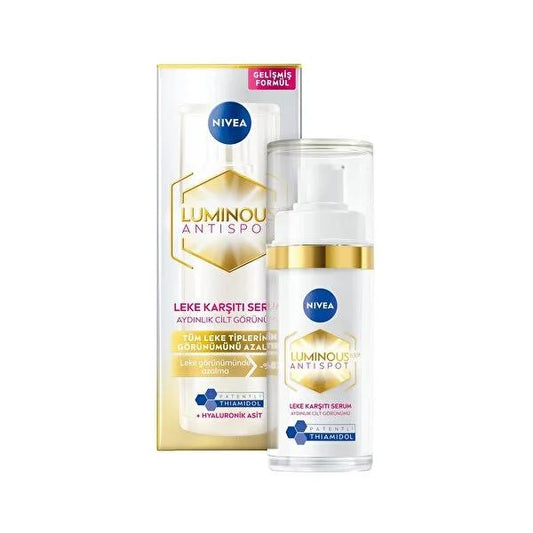 Nivea Luminous630 Dark Spot Correction Serum - Hyperpigmentation Treatment for Even Skin Tone, Dermatologically Approved, 1.01 fl oz