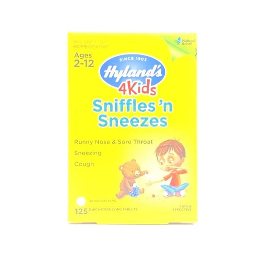 Hyland's Homeopathic Sniffles 'n Sneezes 4 Kids - 125 Tablets