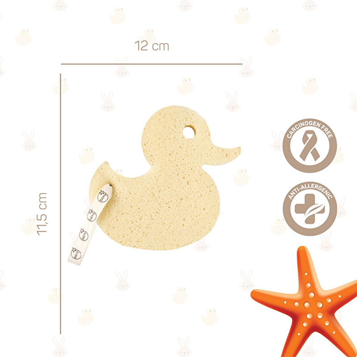 Balmy Baby Bath Sponge - Soft, Natural, and Hypoallergenic for Sensitive Skin