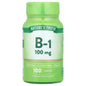 Vitamin B-1 100 mg Tablets, 100 Count (10x10) Unit Dose