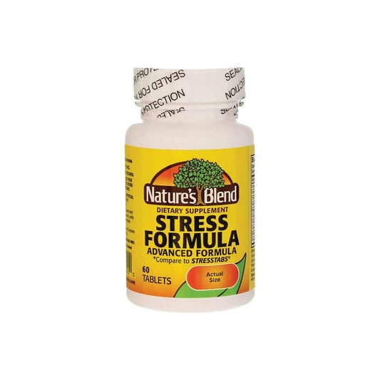Nature's Blend® Stress Formula – High Potency B-Complex (60 Tablets)