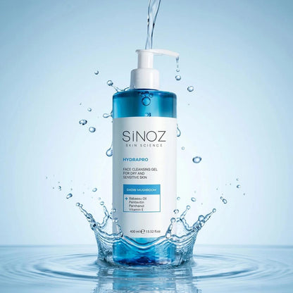 Sinoz Face Wash Gel for Dry & Sensitive Skin 400 ml