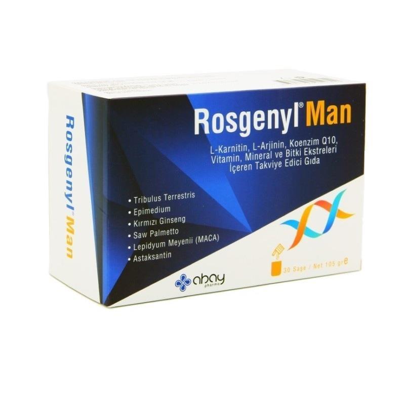 Rosgenyl Man Dietary Supplement for Men's Health and Energy - 30 Sachets