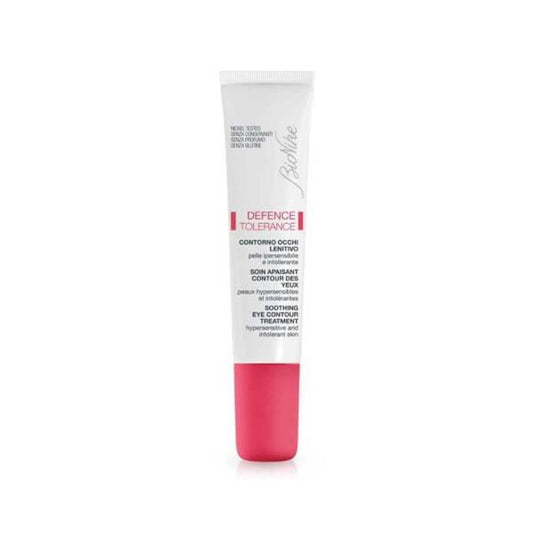 BioNike Defence Tolerance Soothing Eye Cream 15ml - Hydrating Sensitive Skin Care for Eye Contour Area