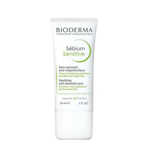 Bioderma Sebium Sensitive Cream 30ml - Gentle Moisturizing Cream for Sensitive Skin