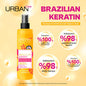 Urban Care Brazilian Keratin Hair Care Product - Nourishing, Smoothing, and Heat Protecting Serum for Manageable Hair