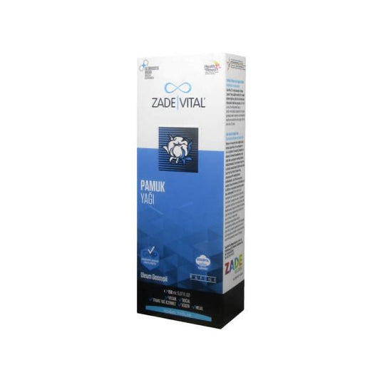 Zade Vital Cotton Oil 150ml - Healthy Cooking Oil with Balanced Fatty Acids