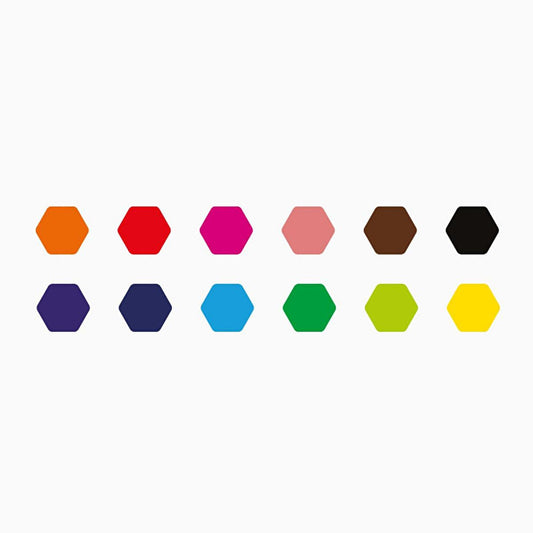 Carioca Colored Pencils, 12-Piece Set - Vibrant Art Supplies for Artists & Educators