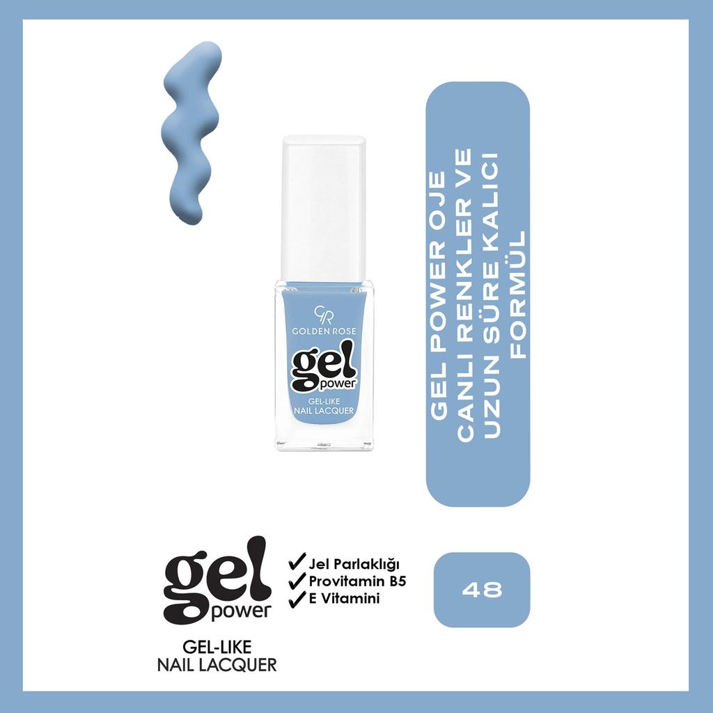 Golden Rose Power Gel Like Nail Polish No: 48 10.2ml