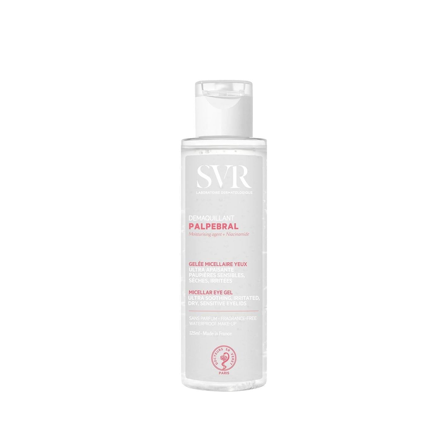 SVR Palpebral Eye Makeup Remover Gel - Gentle, Effective Makeup Removal for Sensitive Eyes