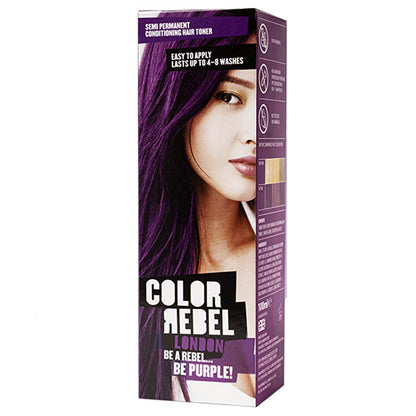 Color Rebel London Semi-Permanent Hair Dye - Paraben-Free, Ammonia-Free, Cruelty-Free Hair Color for Sensitive Scalps