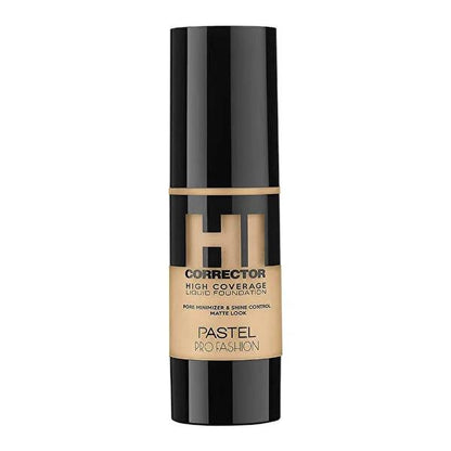 Pastel High Coverage Liquid Foundation - Matte Finish, Flawless Complexion, 30ml