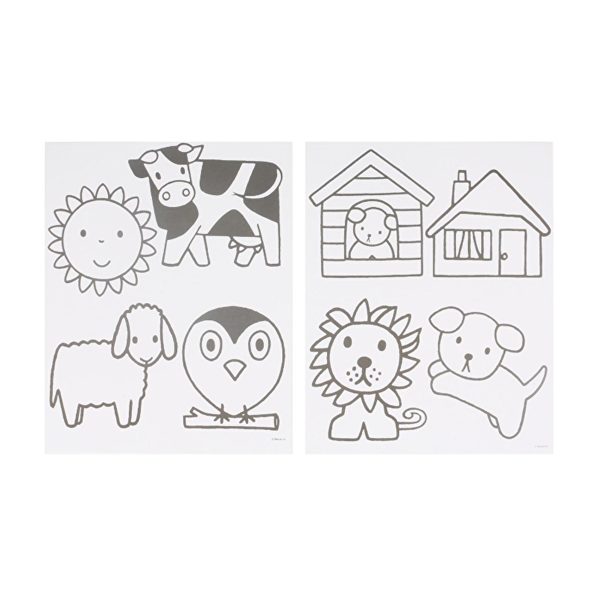 Lino Shrinking Art Paper 2-Pack (7.87 x 9.84 inches) - Unique Miniature Crafting for Kids & Adults