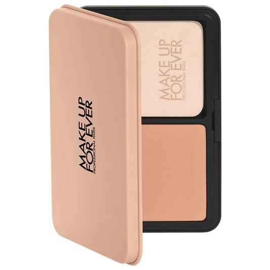 HD Skin - Matte Velvet Blurring Pressed Powder Foundation - Long-Lasting Full Coverage, Vegan, Cruelty-Free