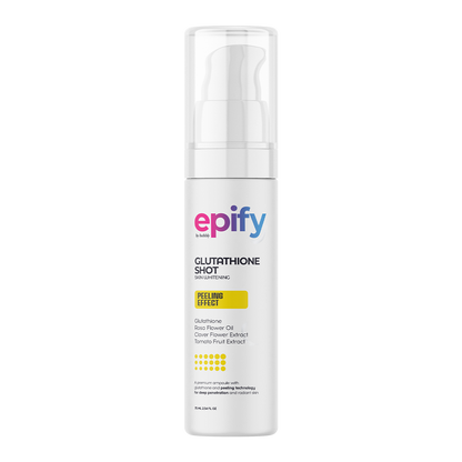 Epify Glutathione Shot, Exfoliating Treatment for Face and Body, Deep Skin Renewal with Glutathione &amp; Arbutin, 2.54 Fl Oz