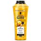 Gliss Nourishing Shampoo - Silicone-Free, Omega 9 & Marula Oil for Damaged Hair Repair