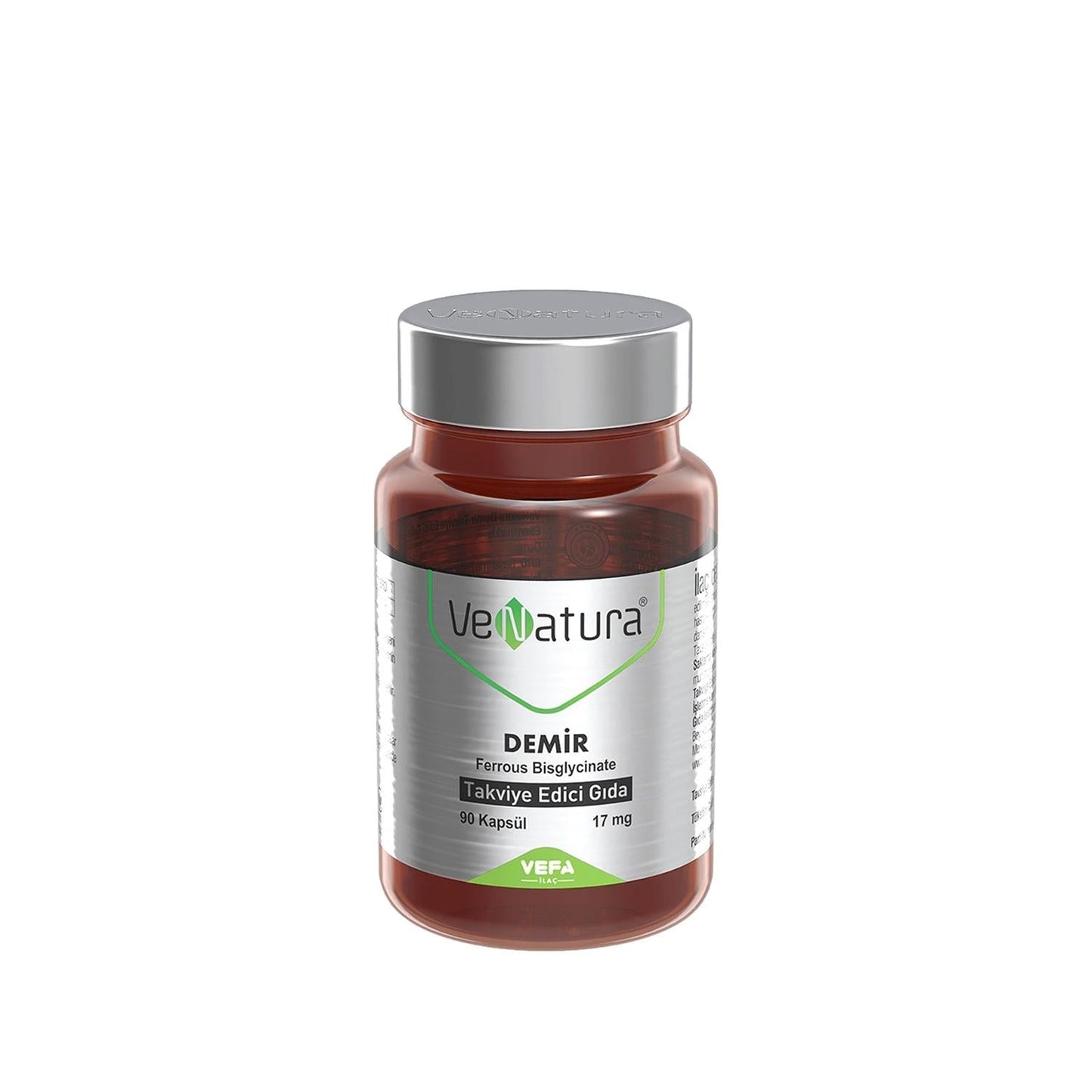 VeNatura Iron Dietary Supplement for Daily Support 90 Capsules