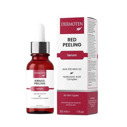 Dermoten Purifying Red Peeling Serum with AHA & BHA 30 ml