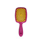Janeke Superbrush Detangling Hair Brush in Pink & Yellow